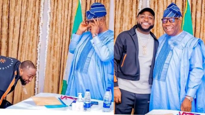 Senate President To Davido: ‘Don’t Allow 30BG Or Anybody Drag You Into Politics’ 