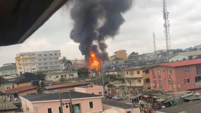 Fire Guts Filling Station, Destroys Vehicles In Lagos— Report