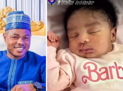 Yinka Ayefele, Wife Welcome Baby Girl