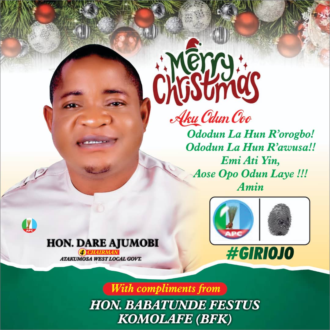 Hon. Dare Ajumobi (Giri Ojo) Shares Christmas And New Year Special Packages To Constituents