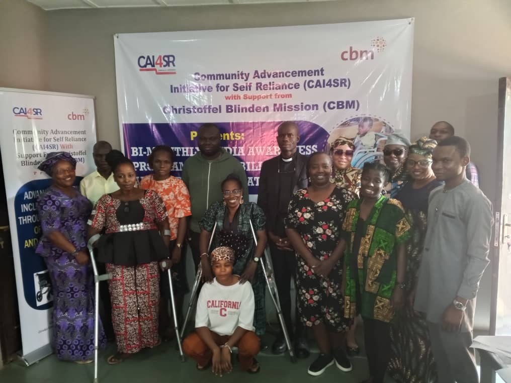 CAI4SR seeks implementation, protection of rights of persons with disabilities in Osun