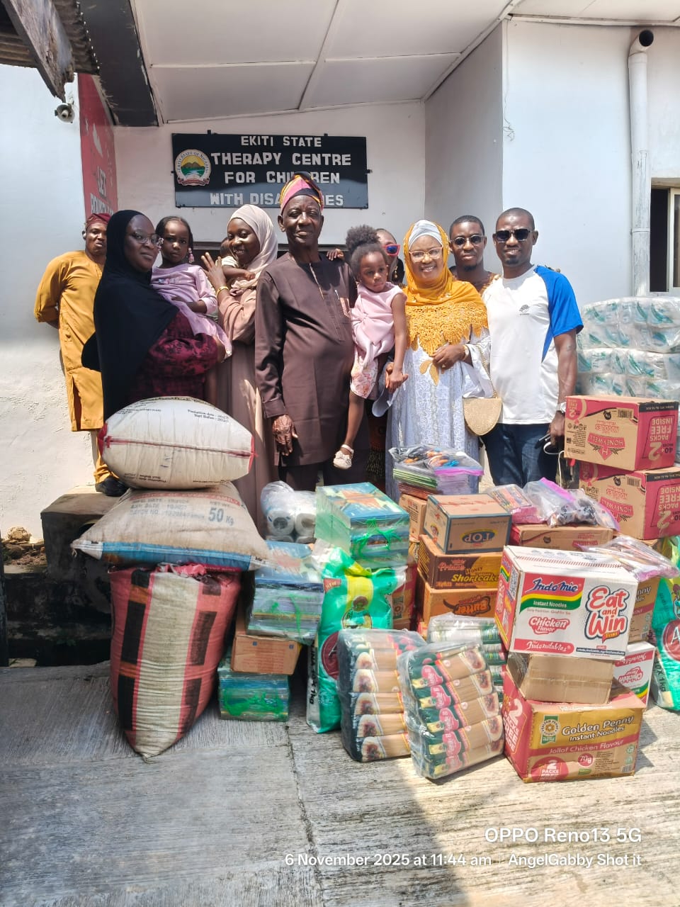 Ekiti SSG, Prof. Adubiaro Marks 60th Birthday with Special Children