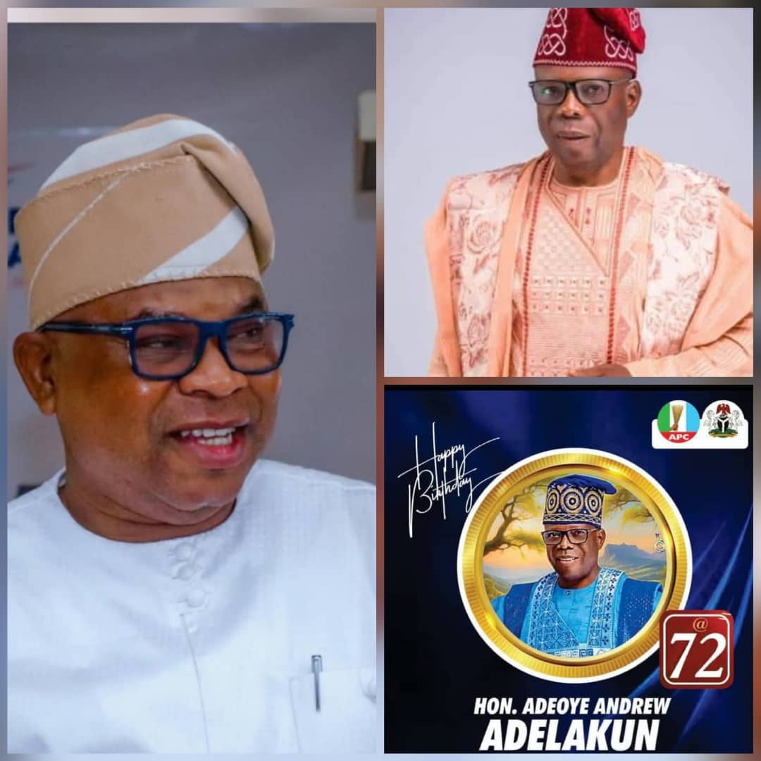 Oyebamiji Extols Osun APC Central Senatorial Leader, Hon. Adeoye Adelakun @72