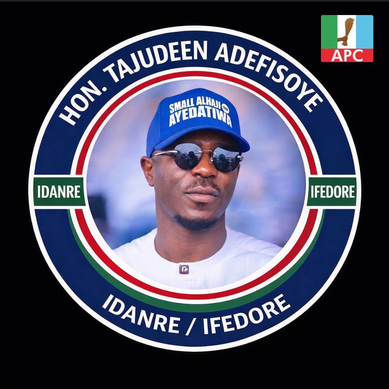 Disregard Fake Announcement – No APC Candidate Change. Vote Hon. Tajudeen Adefisoye (Small Alhaji) Today