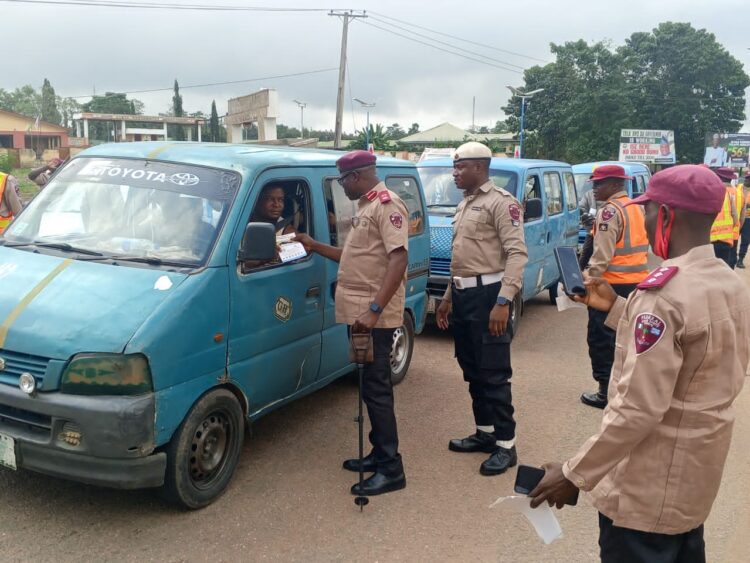 Ember Months: ‘Take Responsibility for Your Safety, Stop Distracted Driving’ – Osun FRSC Sensitizes Public
